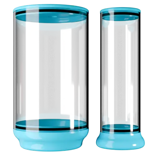 Example of pumps in Cyan