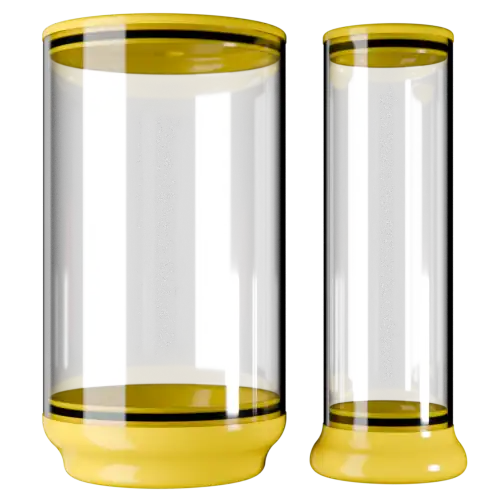 Example of pumps in Yellow